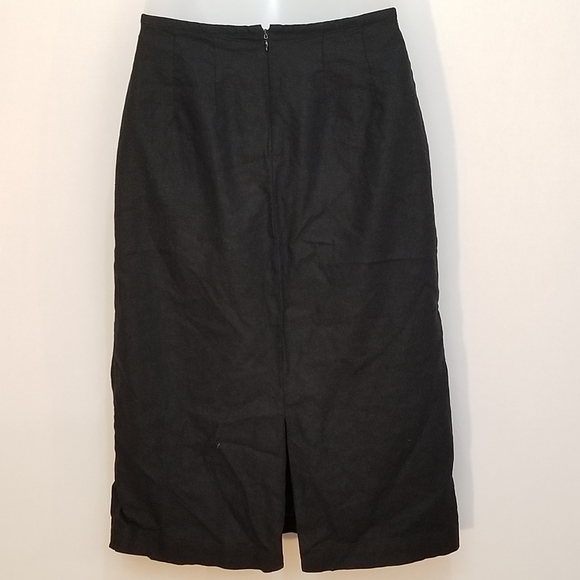 Vintage Richard Malcolm embroidered skirt, sz 8 (223) - Picture 3 of 9